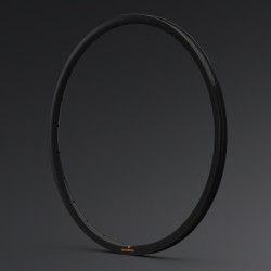 280g/300g 超轻 27.5er / 29er 碳纤维 33.5x25mm 内宽 25.5mm 无内胎 无钩 不对称 MTB 轮圈